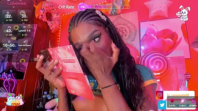 Snapshot of Dulcee_kandy chatting on February 28, 3:04 pm Dulcee kandy online show from February 28, 3:04 pm