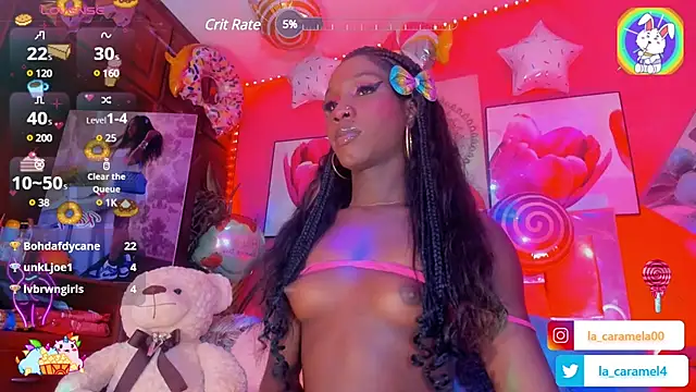 Snapshot of Dulcee_kandy chatting on March 20, 3:36 pm Dulcee kandy online show from March 20, 3:36 pm