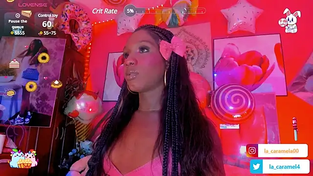 Snapshot of Dulcee_kandy chatting on March 21, 8:18 pm Dulcee kandy online show from March 21, 8:18 pm