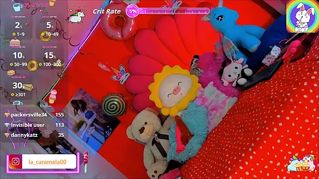 Snapshot of Dulcee_kandy chatting on September 13, 9:31 am Dulcee kandy online show from September 13, 9:31 am