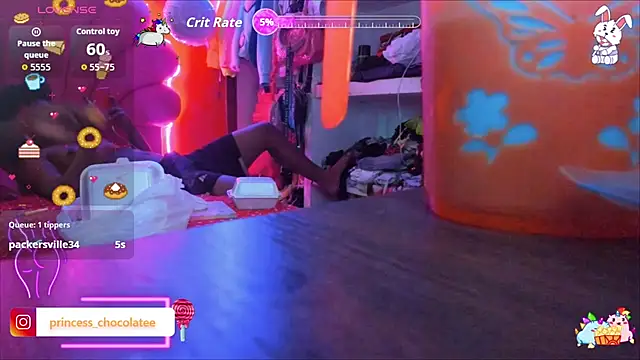 Snapshot of Dulcee_kandy chatting on October 30, 12:56 am Dulcee kandy online show from October 30, 12:56 am