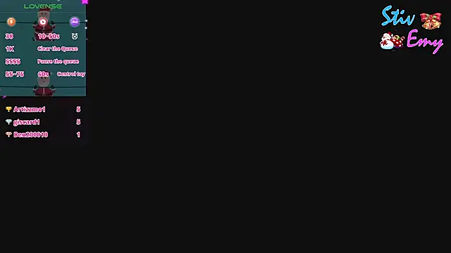 Snapshot of emiandstiv chatting on December 21, 7:06 pm emiandstiv online show from December 21, 7:06 pm