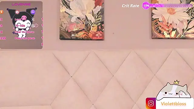 Violettbloss online show from October 24, 3:58 am