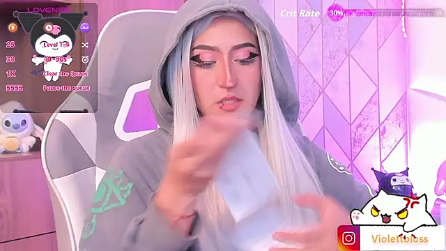 Violettbloss online show from February 19, 4:08 am