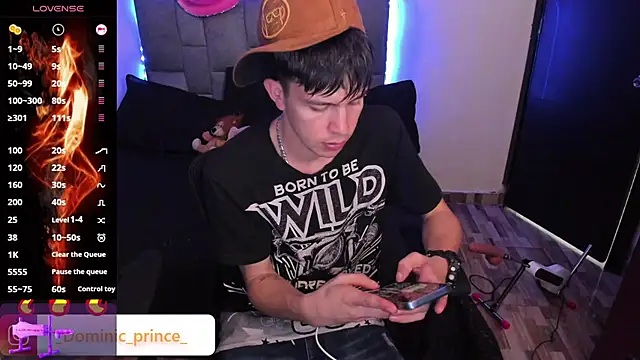 DominicPrince online show from December 21, 2:30 am