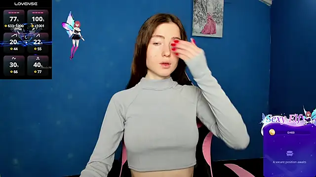 Snapshot of Luxuryalma chatting on March 22, 6:43 am Luxuryalma online show from March 22, 6:43 am