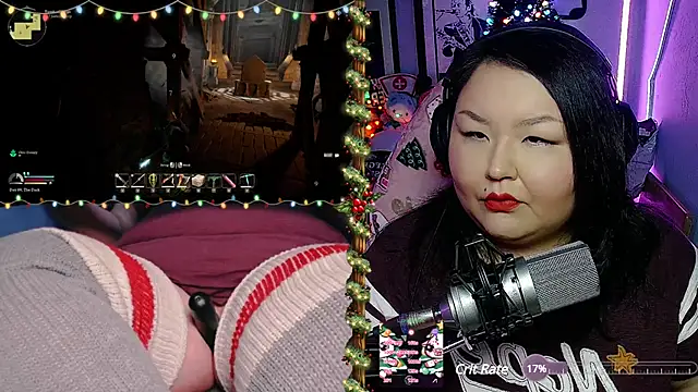 Snapshot of EmGreens chatting on December 22, 6:28 am EmGreens online show from December 22, 6:28 am