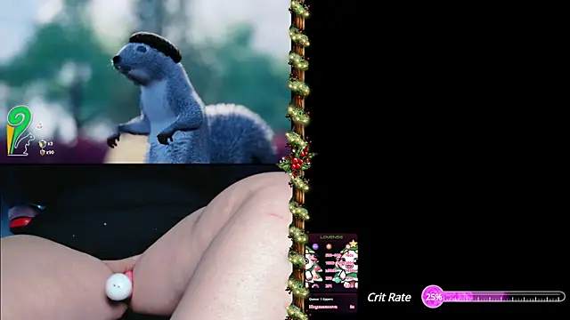 Snapshot of EmGreens chatting on December 29, 9:39 am EmGreens online show from December 29, 9:39 am