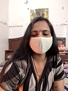 Snapshot of Nehubhabhi26 chatting on February 26, 9:21 am Nehubhabhi26 online show from February 26, 9:21 am