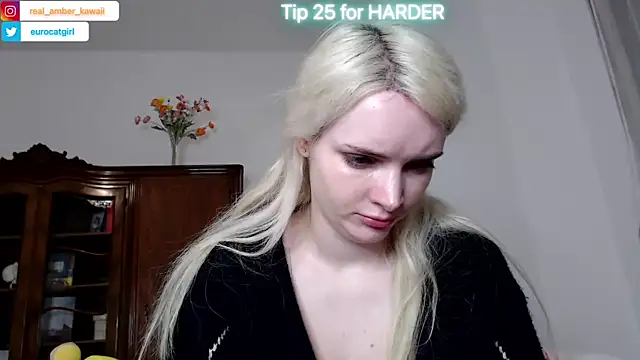 Amber Kawaii online show from March 9, 8:21 pm