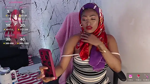 Snapshot of ebonyciaraqueen chatting on March 18, 7:31 pm ebonyciaraqueen online show from March 18, 7:31 pm