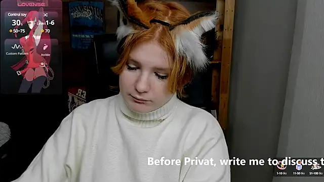 Snapshot of Java_fire chatting on February 11, 8:10 pm Java fire online show from February 11, 8:10 pm