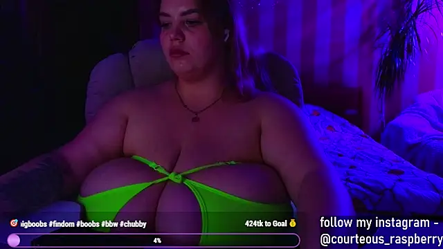 courteous raspberrry online show from December 22, 1:55 pm