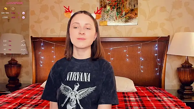 Snapshot of GemmaHanly chatting on December 24, 7:00 pm GemmaHanly online show from December 24, 7:00 pm