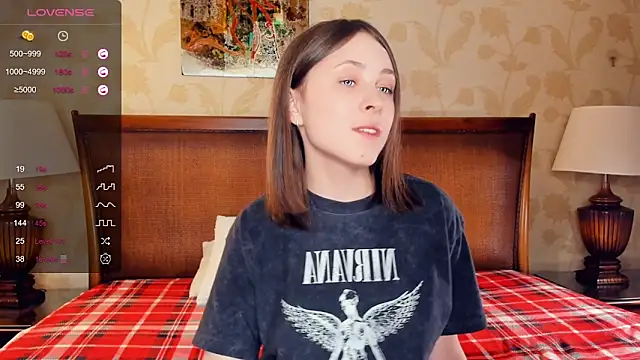 Snapshot of GemmaHanly chatting on February 21, 9:32 pm GemmaHanly online show from February 21, 9:32 pm