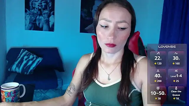 Sara-Guzman1 online show from April 16, 2:45 am