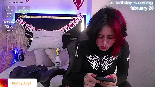 Bunny O online show from February 19, 11:34 pm