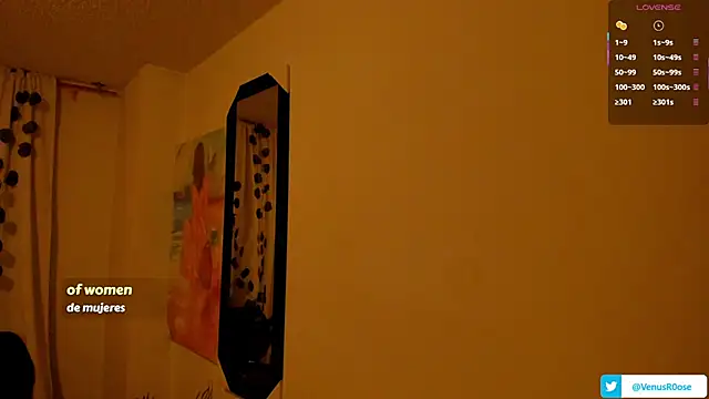 Venus R0se online show from October 9, 2:42 am