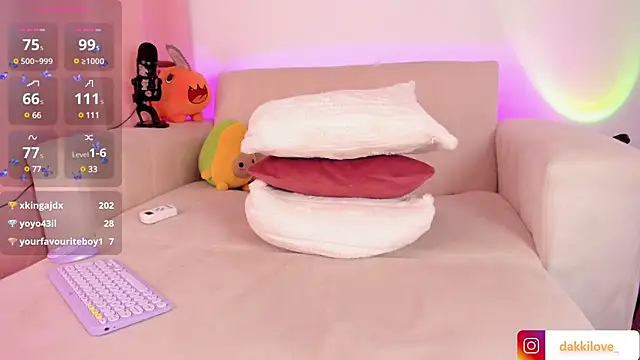 Snapshot of DAKOTA_LOVEE chatting on January 12, 7:43 am DAKOTA LOVEE online show from January 12, 7:43 am