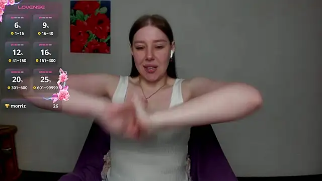 Snapshot of Sannyflover chatting on May 7, 5:57 am Sannyflover online show from May 7, 5:57 am