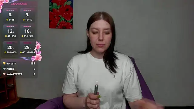 Snapshot of Sannyflover chatting on June 5, 6:52 am Sannyflover online show from June 5, 6:52 am