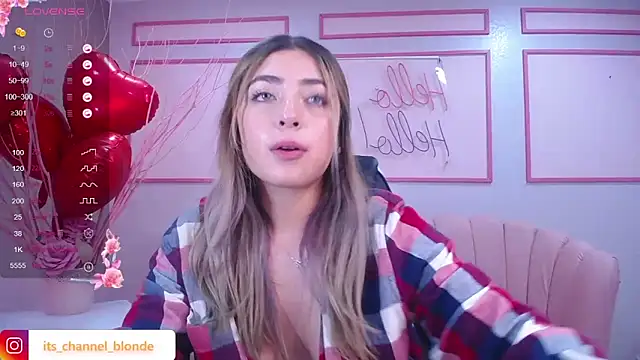 channel blonde a online show from February 12, 7:35 pm