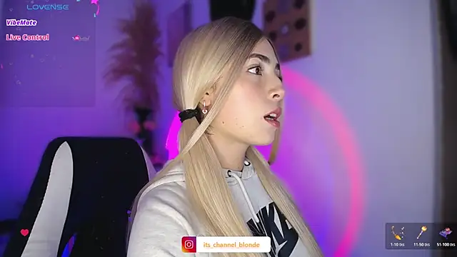 channel blonde a online show from November 11, 8:31 pm