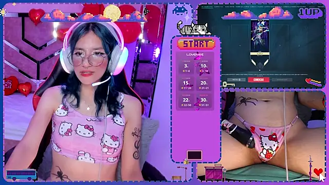 Snapshot of AriDawson chatting on February 25, 2:22 pm AriDawson online show from February 25, 2:22 pm