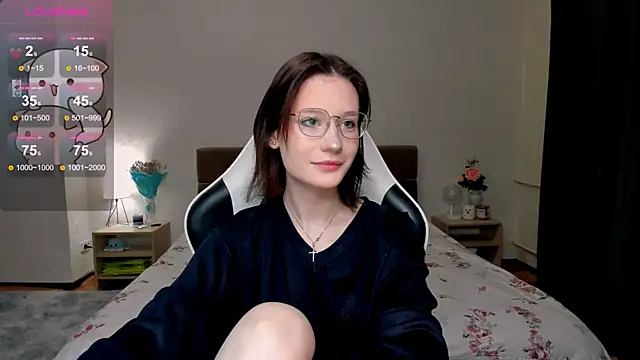 Snapshot of DearLia chatting on February 1, 4:22 pm DearLia online show from February 1, 4:22 pm