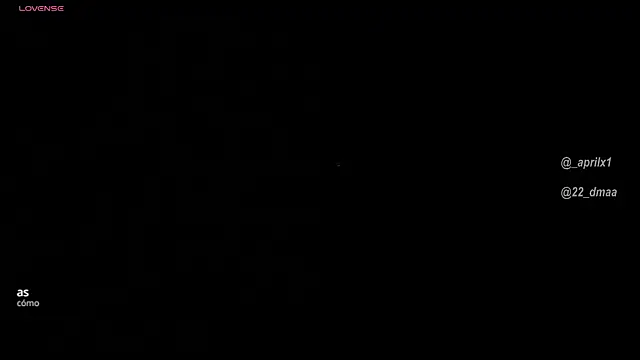 Aprilx1 online show from September 14, 2:00 am