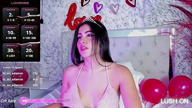 Snapshot of Megan_rossee chatting on February 14, 2:02 pm Megan rossee online show from February 14, 2:02 pm