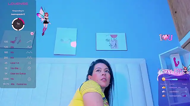 Snapshot of Paula-Brown1 chatting on February 23, 4:24 pm Paula-Brown1 online show from February 23, 4:24 pm