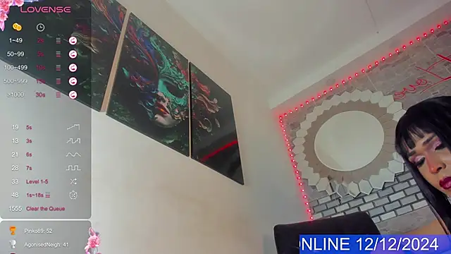 Snapshot of Naughty_Lizeth chatting on December 13, 1:04 am Naughty Lizeth online show from December 13, 1:04 am