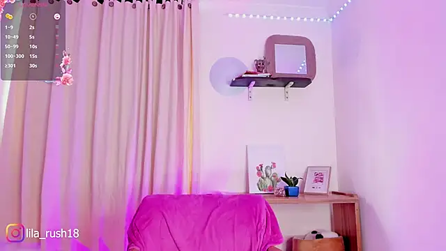 lila rush online show from January 7, 3:47 pm