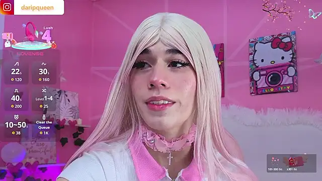 DaripQueen online show from January 9, 2:09 pm