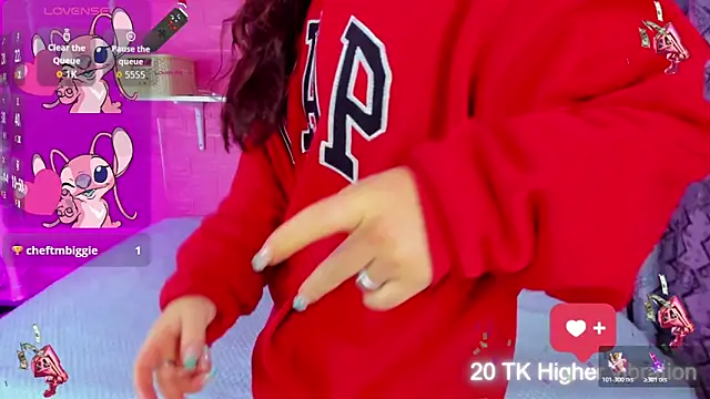 hanna  azumi online show from October 18, 1:30 am