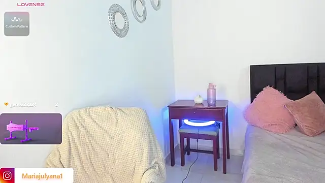 Snapshot of Maria_juliana chatting on February 12, 5:47 am Maria juliana online show from February 12, 5:47 am