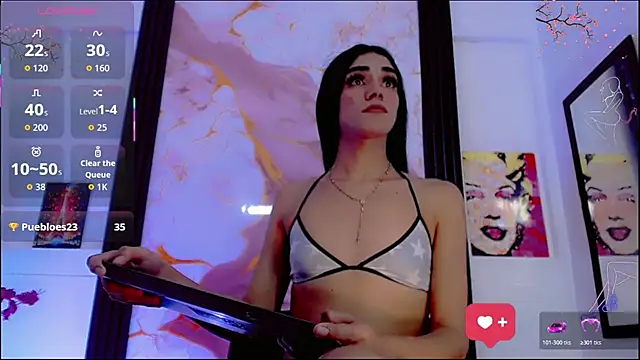 Diosiris Riannys online show from April 7, 7:25 pm