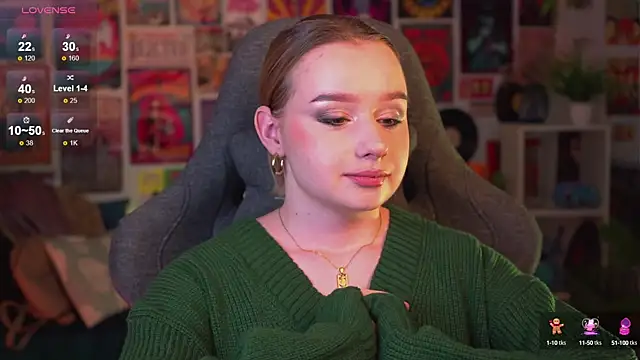 Snapshot of AdeleLoomis chatting on December 12, 11:47 pm AdeleLoomis online show from December 12, 11:47 pm