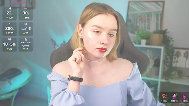 Snapshot of AdeleLoomis chatting on March 12, 5:46 am AdeleLoomis online show from March 12, 5:46 am