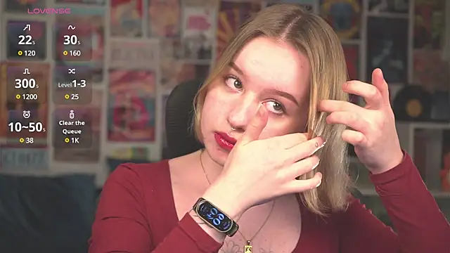 Snapshot of AdeleLoomis chatting on March 19, 5:41 am AdeleLoomis online show from March 19, 5:41 am