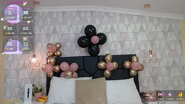 JustinePerry online show from October 9, 3:04 am