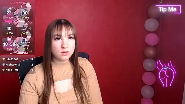 Evelina GG online show from March 14, 9:35 am