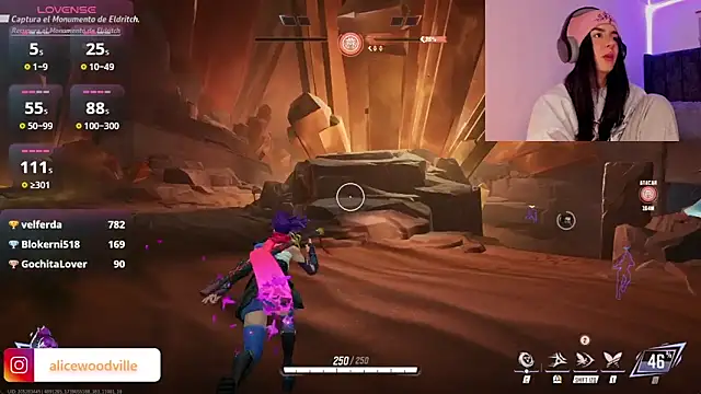 Alice woodville online show from February 15, 9:37 pm