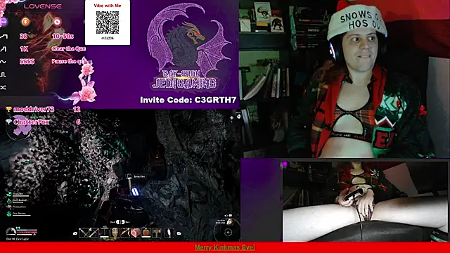 Snapshot of Rae-Suon chatting on December 25, 9:13 am Rae-Suon online show from December 25, 9:13 am