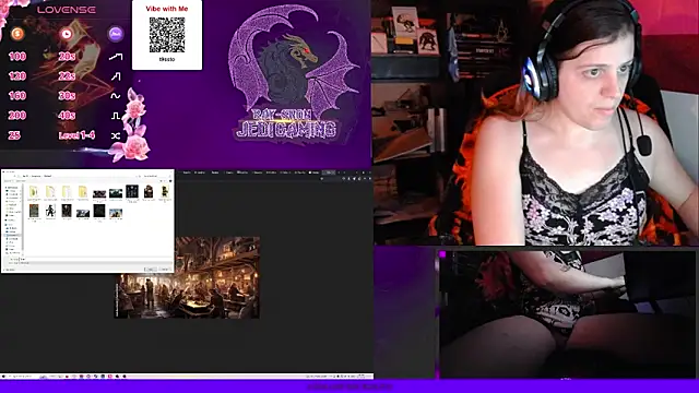 Snapshot of Rae-Suon chatting on January 2, 6:07 am Rae-Suon online show from January 2, 6:07 am