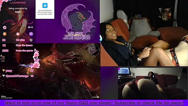 Snapshot of Rae-Suon chatting on January 12, 1:21 am Rae-Suon online show from January 12, 1:21 am