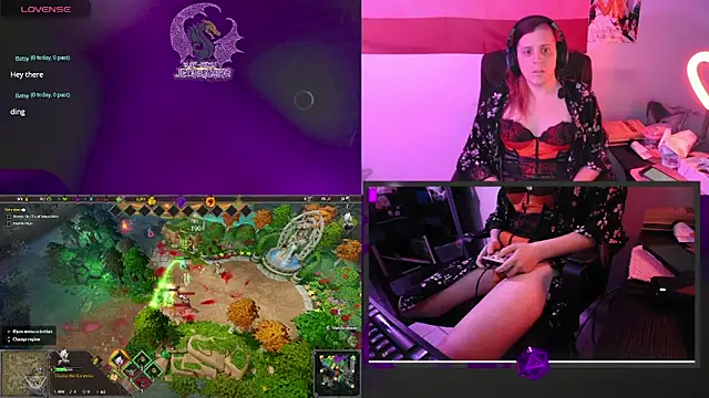 Snapshot of Rae-Suon chatting on February 4, 5:53 am Rae-Suon online show from February 4, 5:53 am