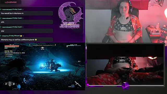 Snapshot of Rae-Suon chatting on March 14, 7:37 am Rae-Suon online show from March 14, 7:37 am