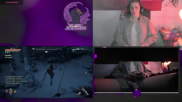 Snapshot of Rae-Suon chatting on March 15, 4:24 am Rae-Suon online show from March 15, 4:24 am